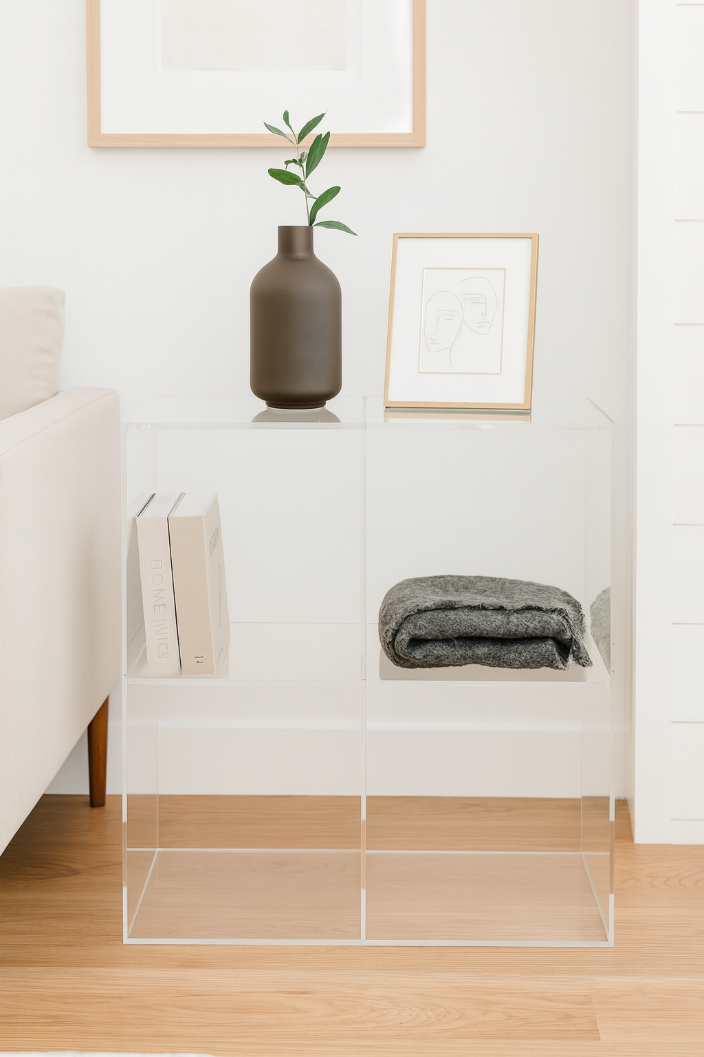 Nido Acrylic Cube Storage